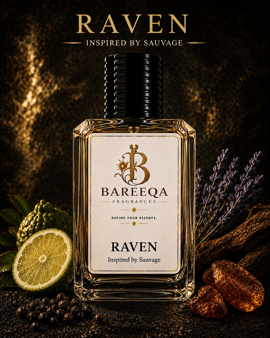 BAREEQA RAVEN for him