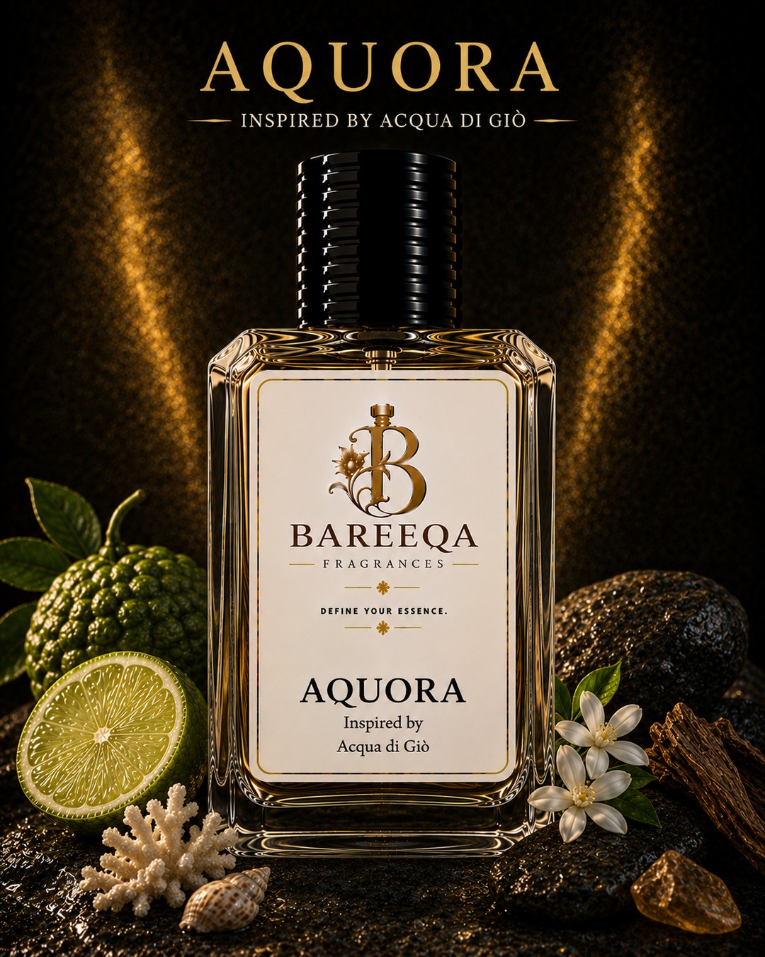 BAREEQA AQUORA for him